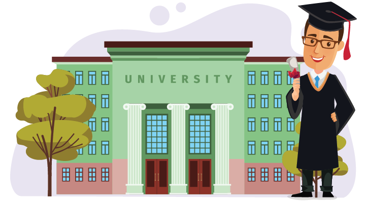 university loan management vector image