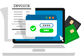 online payments vector